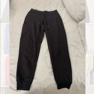 High waisted scrub joggers